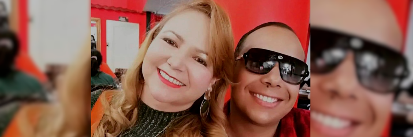 Miguel Ángel Díaz, el hijo de Diomedes, junto a su madre Yolanda Rincón. /FOTO: INSTAGRAM @yolarincon