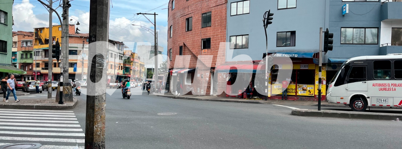 En este lugar sucedió la discusión de Iván Fernando Ejea Bertel y los otros sujetos.