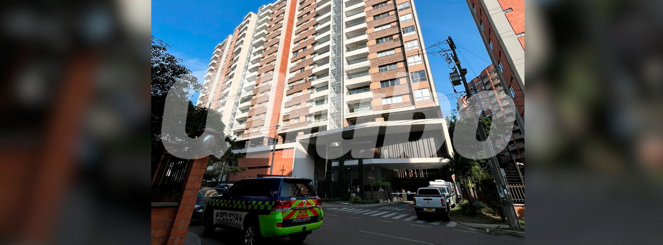 En esta unidad residencial fue asesinada la pareja de esposos en Envigado. /FOTO: ANDRÉS FELIPE OSORIO GARCÍA