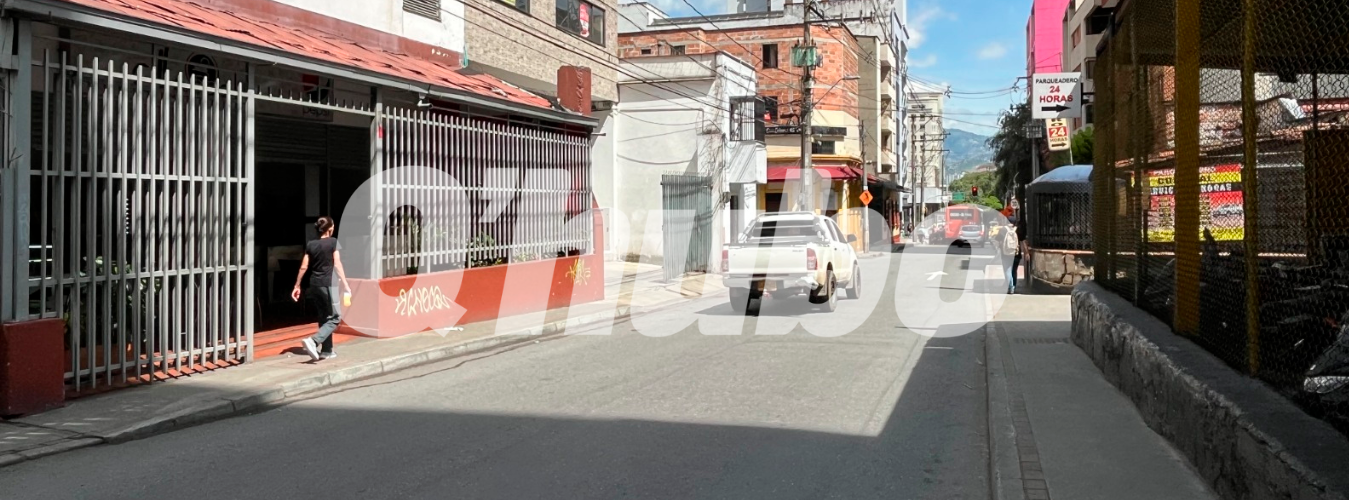 En este sector encontraron a Luis Fernando Tamayo Laverde inconsciente. /FOTO: ANDRÉS FELIPE OSORIO GARCÍA