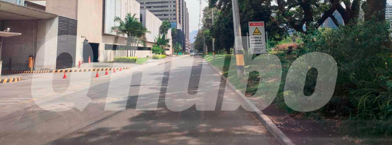 En este punto cayó Santiago Andrés. /FOTO: ANDRÉS FERNANDO GARCÍA HERNÁNDEZ