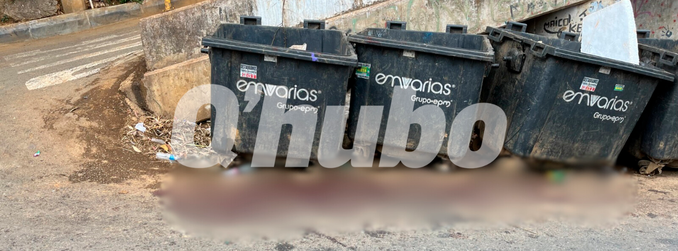 Así estaba la escena del crimen en la mañana de este domingo. /FOTO: ANDRÉS FELIPE OSORIO GARCÍA