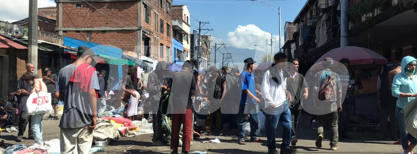 En este sector conocido como El Bronx fue asesinado el habitante de calle. FOTO: ARCHIVO - LAURA ROSA JIMÉNEZ