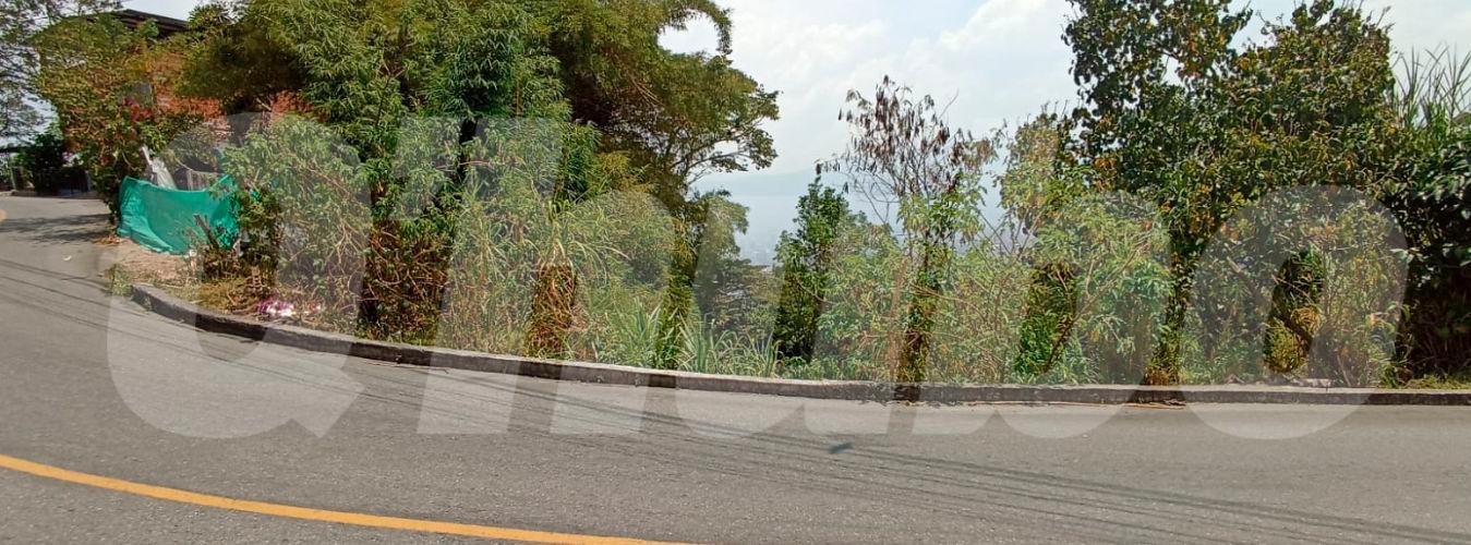 En este sector de la comuna 13 encontraron un cuerpo embolsado. /FOTO: ALEJANDRA MORALES RÍOS