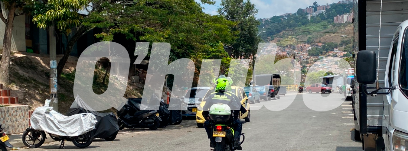 Las autoridades han estado patrullando la zona este domingo. /FOTO: ANDRÉS FELIPE OSORIO GARCÍA