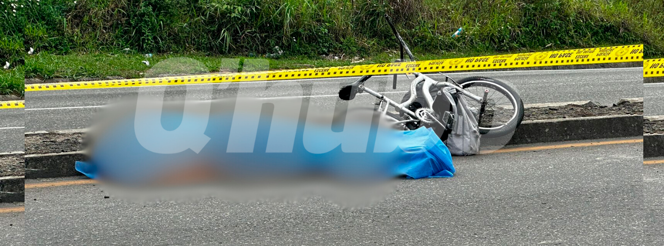 A Shtiven Osorio Sánchez lo mataron mientras montaba cicla en Copacabana