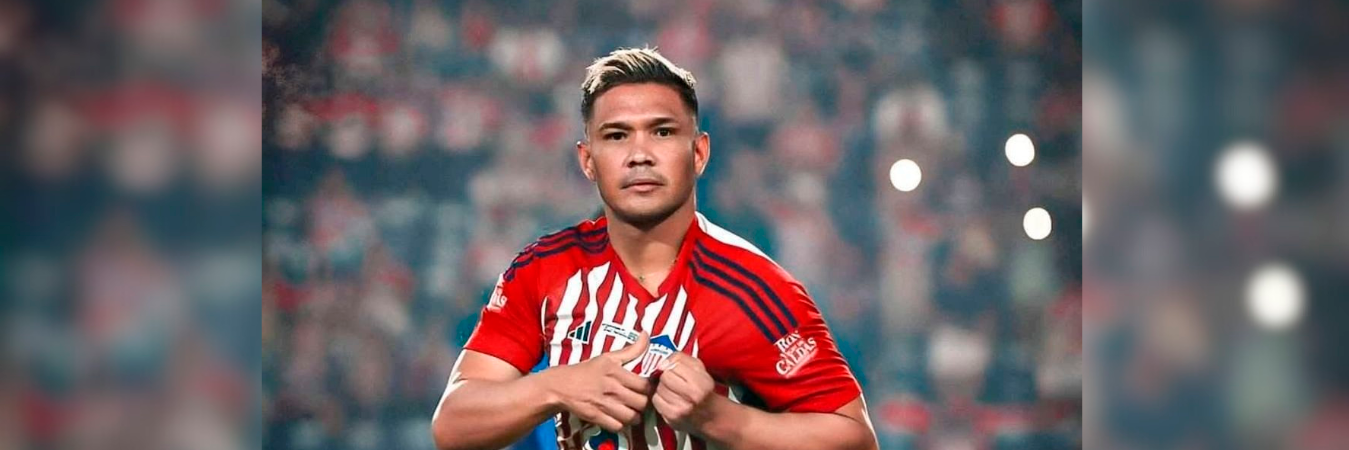 Teófilo Gutiérrez, jugador del Junior de Barranquilla. /FOTO: INSTAGRAM @teogutierrez_