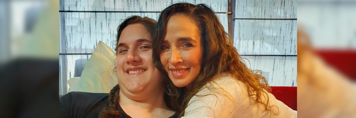  Luly Bossa y su hijo Ángelo. /FOTO: INSTAGRAM @Lulybossa