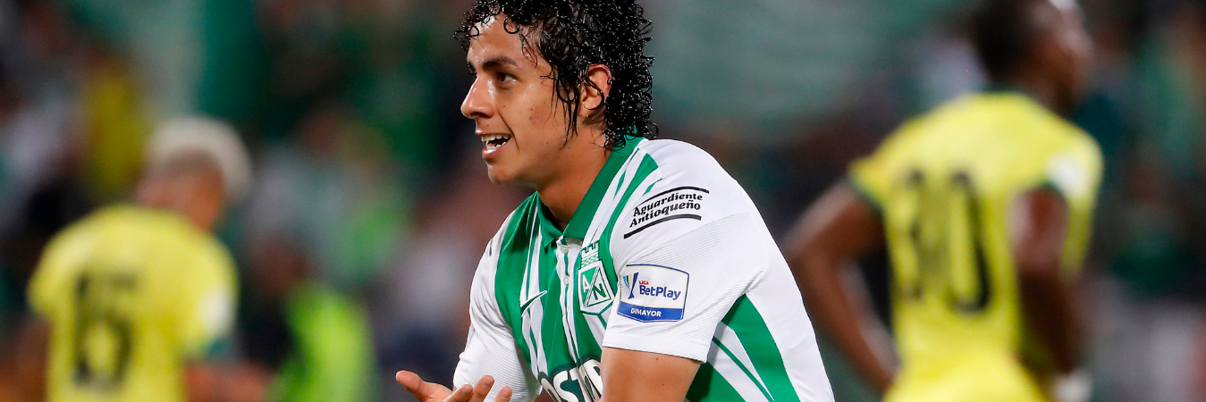 Daniel Mantilla en su primer paso por Atlético Nacional. /FOTO: MANUEL SALDARRIAGA 