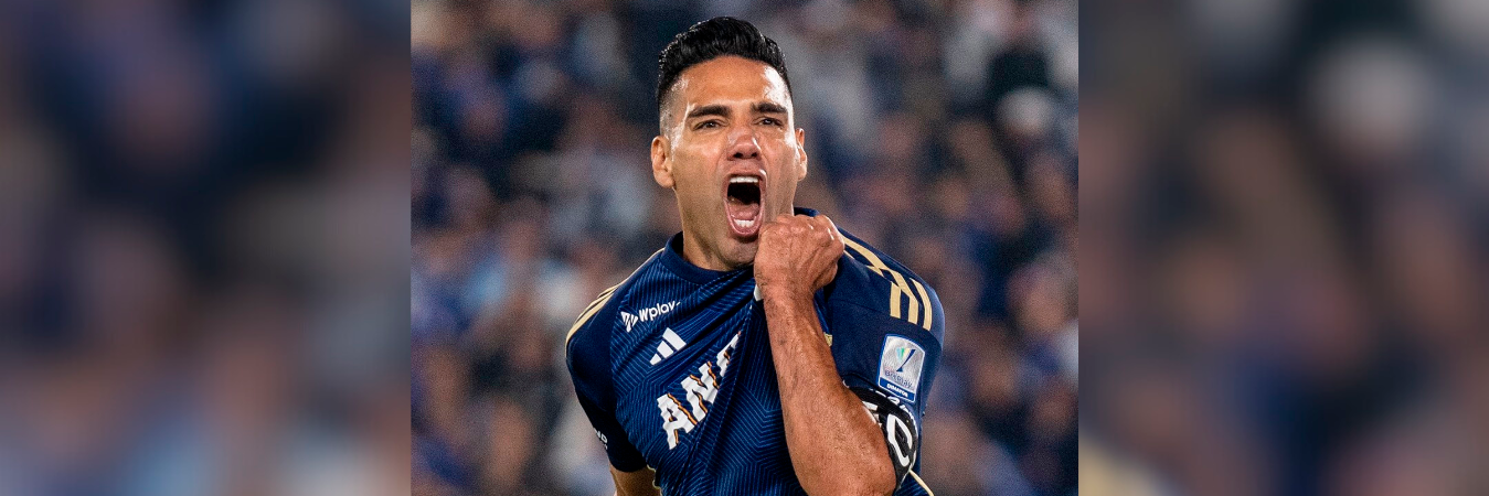 Radamel Falcao García llegó a Millonarios para el segundo semestre de 2024. /FOTO: X @MillosFCoficial