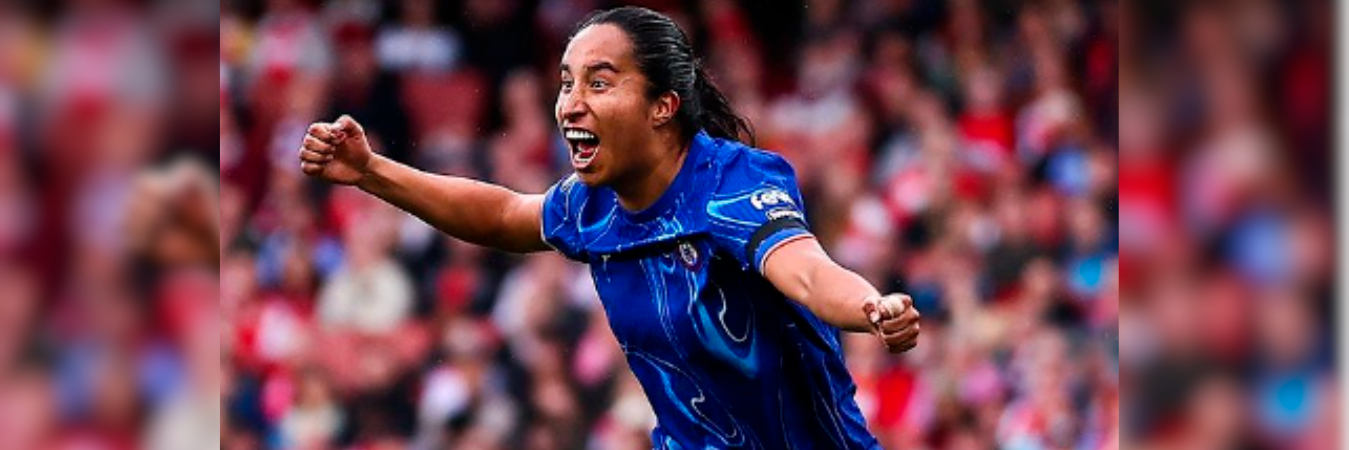 Mayra Ramírez ajustó dos goles esta semana. /FOTO: INSTAGRAM @chelseafcw