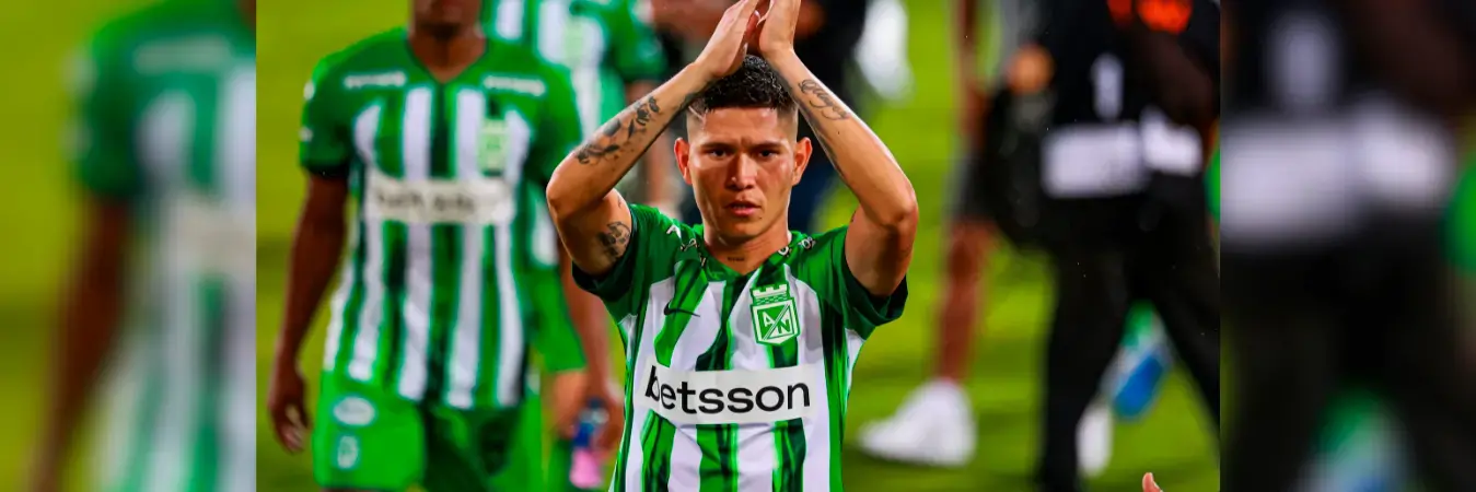 Jorman Campuzano jugador de Atlético Nacional. /FOTO: MANUEL SALDARRIAGA