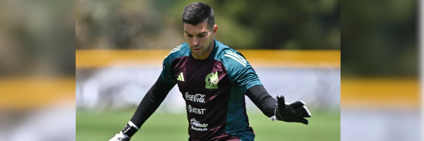 Julio González debutó con México en la Copa América 2024 ante Jamaica. /FOTO: INSTAGRAM @julioglzvela