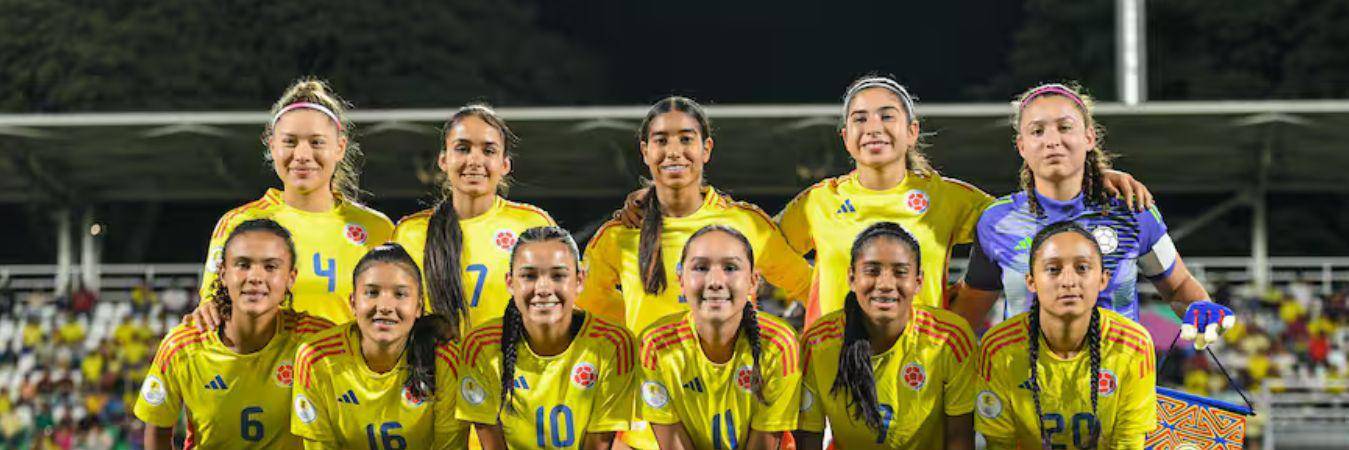 La Selección Colombia Femenina Sub-17 le ganó 1-0 a Corea del Sur y aseguró su paso a octavos de final del Mundial. /FOTO. FEDERACIÓN COLOMBIANA DE FÚTBOL 