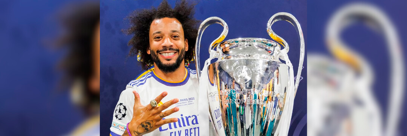 Marcelo levantó con el Real Madrid 25 títulos. /FOTO: INSTAGRAM @realmadrid