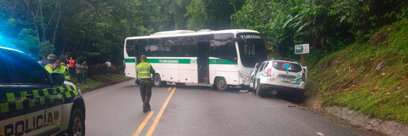 El hecho se presentó en jurisdicción del municipio de San Luis. / FOTO: CORTESÍA COOPERANTES MEDELLÍN
