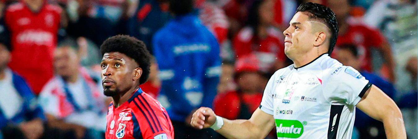 Medellín y Once Caldas aún no tienen sus cupos asegurados por completo, pero el DIM es poco probable que sea eliminado. / FOTO: MANUEL SALDARRIAGA. 