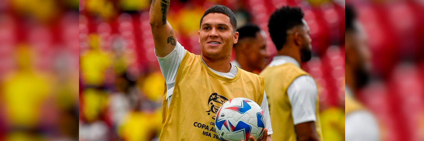 Juan Fernando Quintero llega procedente del Racing de Argentina. /FOTO: INSTAGRAM @juanferquinterop