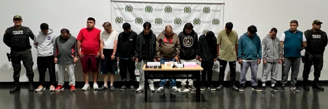 Al parecer, extorsionaban a la gente para que pudieran trabajar o parquear sus vehículos. /FOTO: CORTESÍA