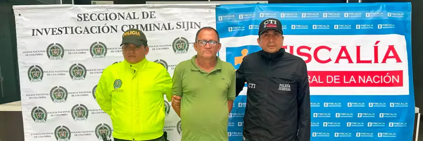 Captura del pastor Jhon Marín en Cúcuta. /FOTO: CORTESÍA