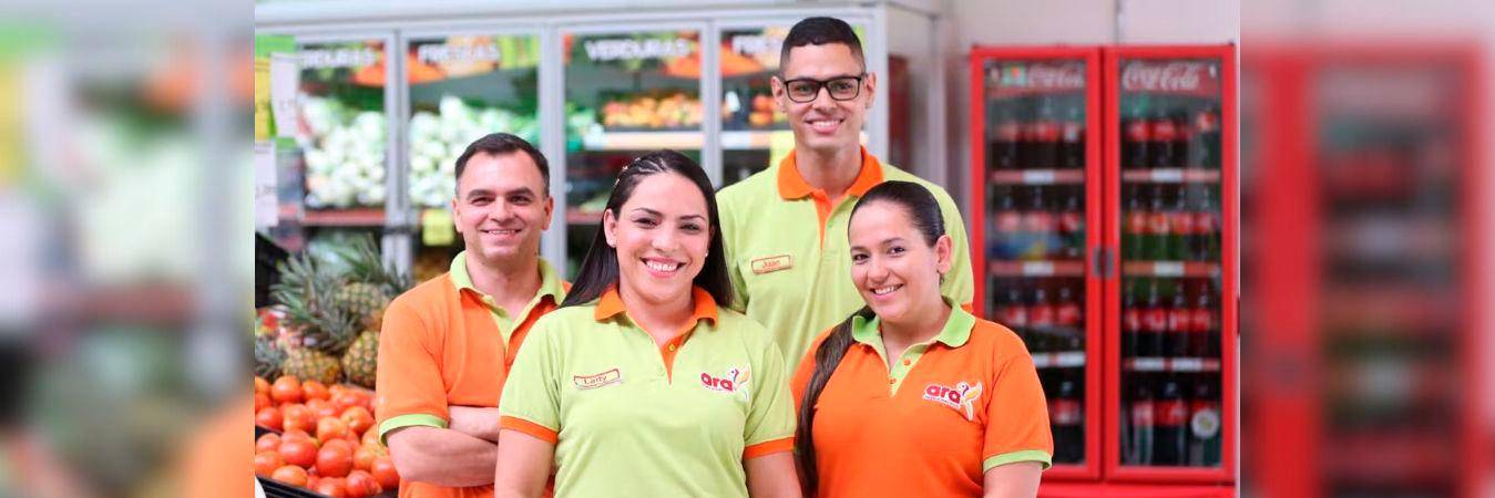 Esta cadena de supermercados genera un promedio de 6500 empleos cada año. /FOTO: CORTESÍA TIENDAS ARA