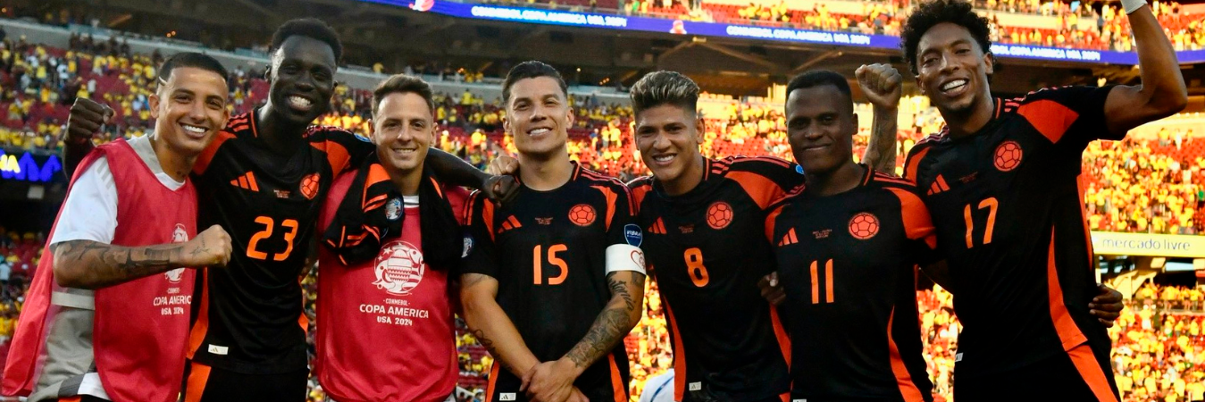 La Selección Colombia clasificó como primera del Grupo D. / FOTO: X @FCFSeleccionCol