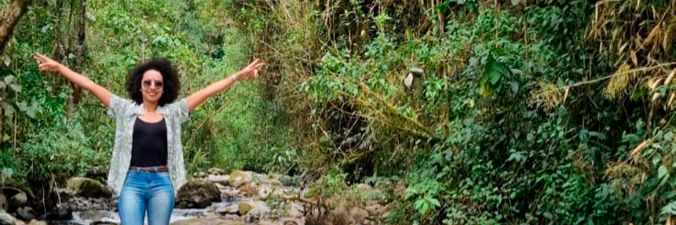 La Crespa, como es conocida Gloria, ha subido al nevado del Tolima, de Santa Isabel, del Ruiz y al Cerro San Nicolás, entre otros. /FOTO: CORTESÍA 