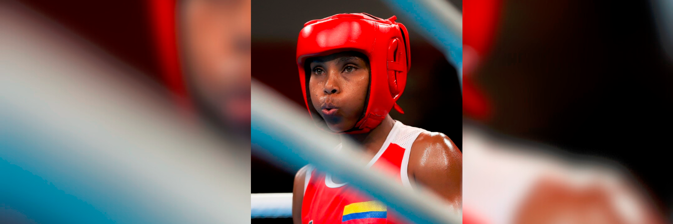 La deportista es una de las máximas figuras del boxeo colombiano. / FOTO: @INGRITVALENCIABOX