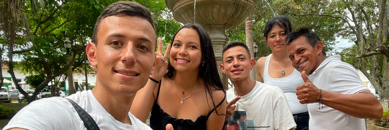 Los creadores de contenido conocidos como Los Patojos. /FOTO: INSTAGRAM @los_patojos