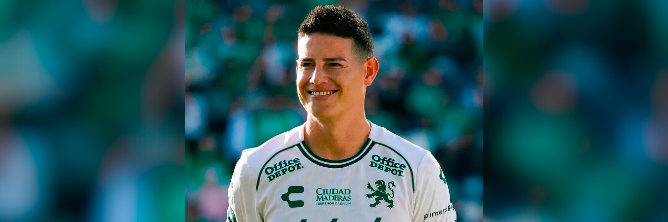 James Rodríguez es nuevo jugador del Club León de México. /FOTO: INSTAGRAM @jamesrodriguez10