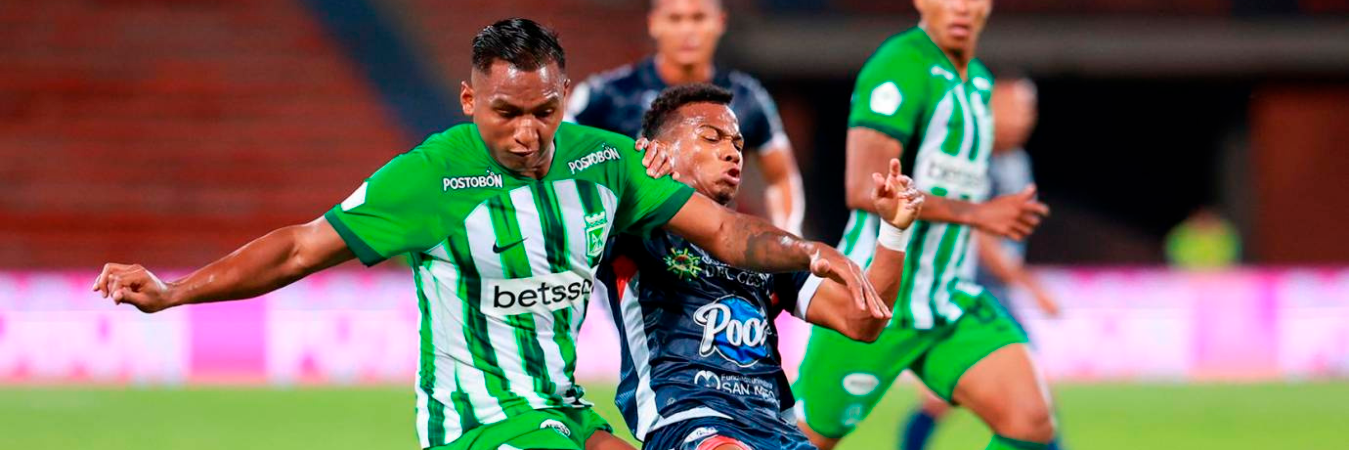 Atlético Nacional es segundo en la tabla de posiciones con 10 puntos, detrás del DIM que es el líder con 11. /FOTO: MANUEL SALDARRIAGA