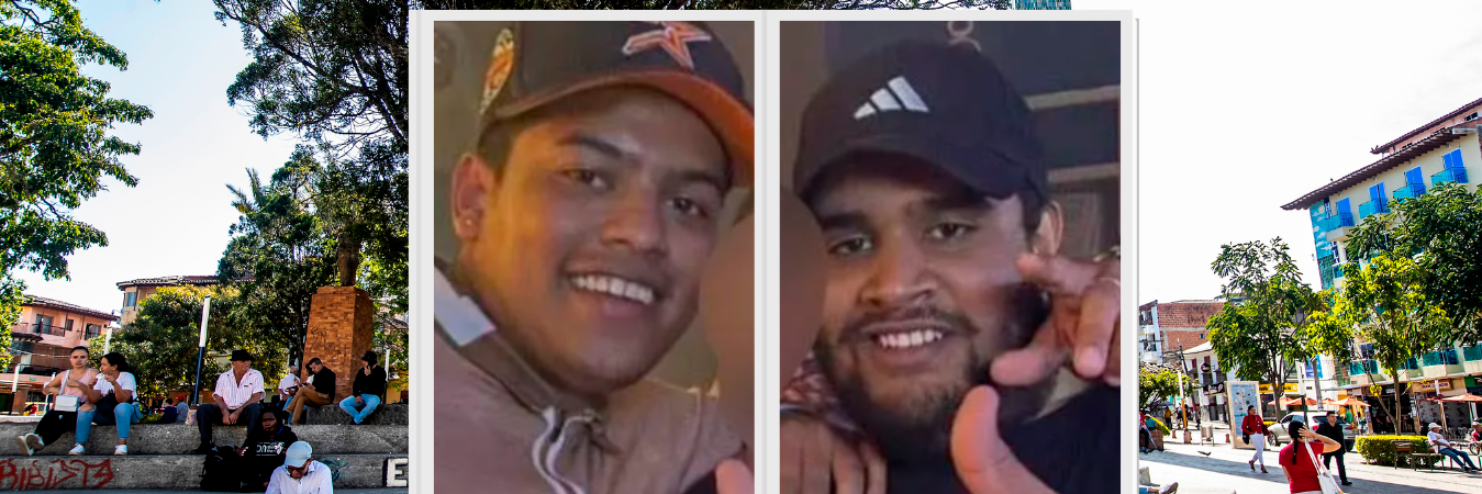 Ellos eran Alejandro Osorio López y Simón Palacio López. /FOTOS: MI ORIENTE 