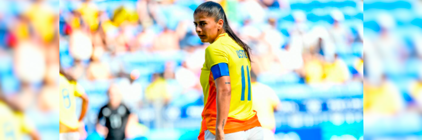 Catalina Usme es una de las figuras de la Selección Colombia Femenina. /FOTO: INSTAGRAM @catausme