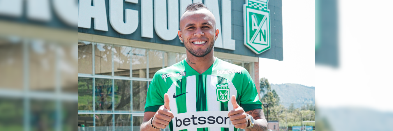 Andrés Sarmiento militó en dos oportunidades (entre 2016 y 2018) en Atlético Nacional. /FOTO: ATLÉTICO NACIONAL 