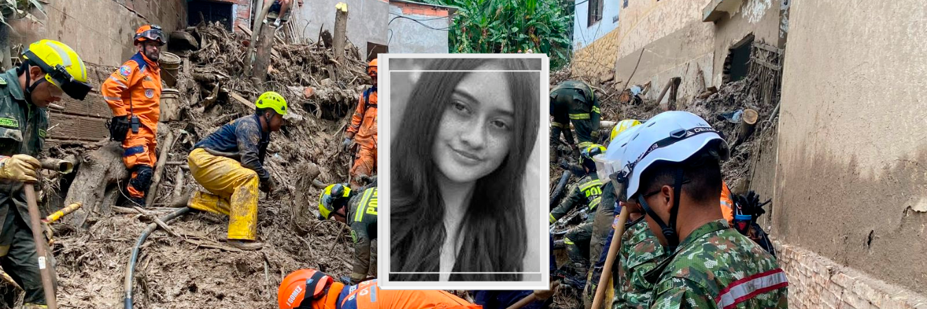 Ella era Angie Melissa Zapata, la joven que falleció en Santa Fe de Antioquia. /FOTO: X @DagranAntioquia - REDES SOCIALES