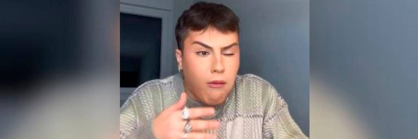 Esta fue la reacción de Óscar Font al probar el aguacate por primera vez. /FOTO: CAPTURA DE PANTALLA. 