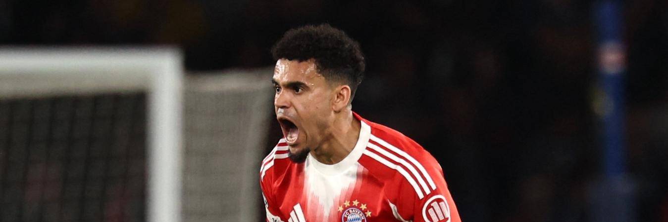 El colombiano Luis Díaz marcó el gol que dejó abierta la serie contra el PSG. FOTO: UEFA CHAMPIONS LEAGUE