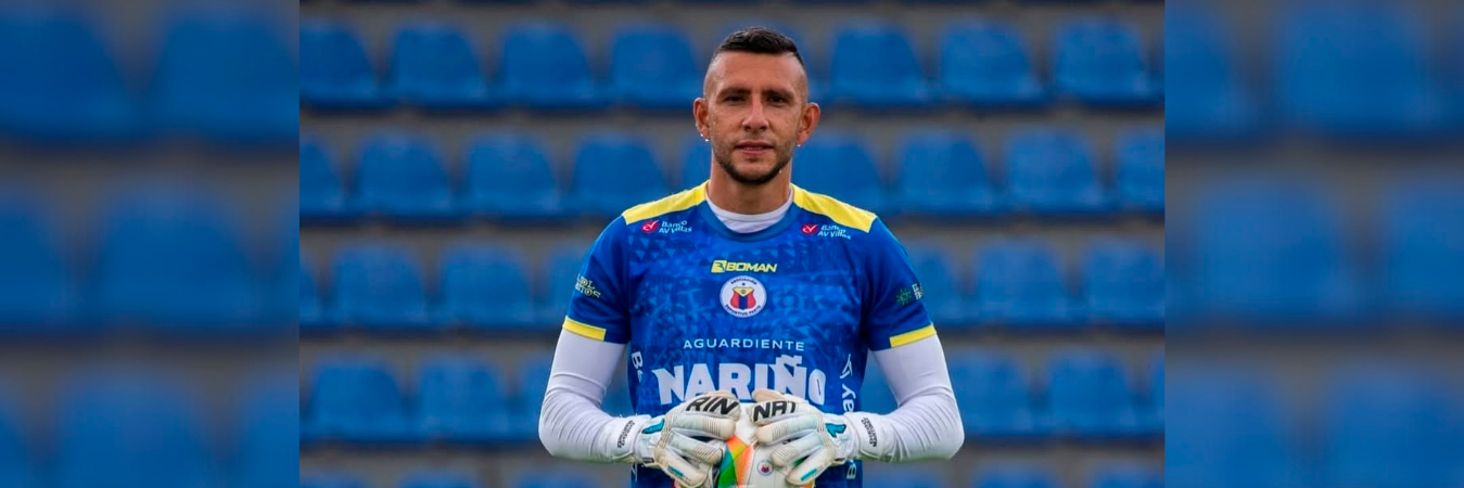 Diego Martínez arquero del Deportivo Pasto. /FOTO: INSTAGRAM @psierrar