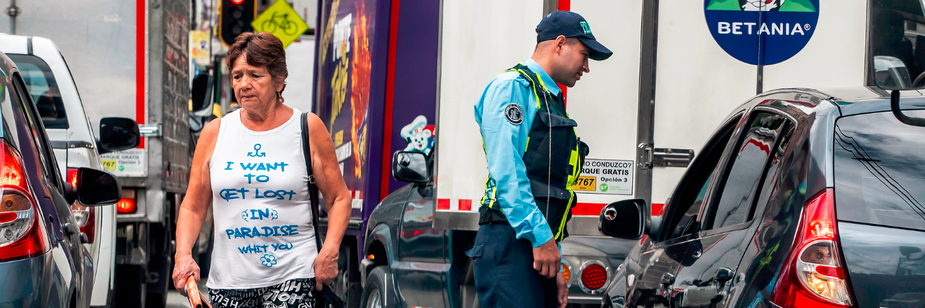 La medida busca descongestionar las vías de Medellín. / FOTO: JAIME PÉREZ