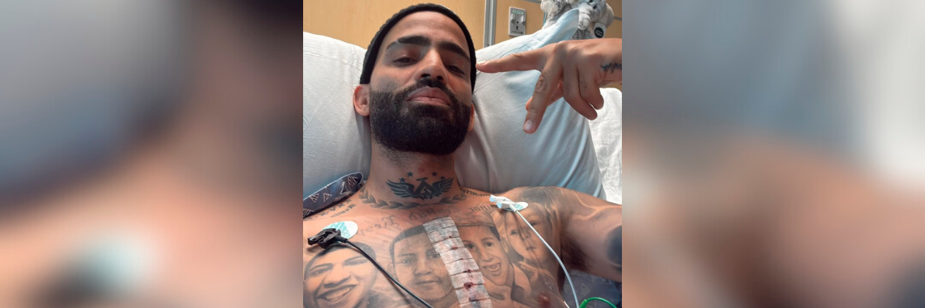 Arcángel se mostró tranquilo desde el hospital. /FOTO: TOMADA DE SU INSTAGRAM. 