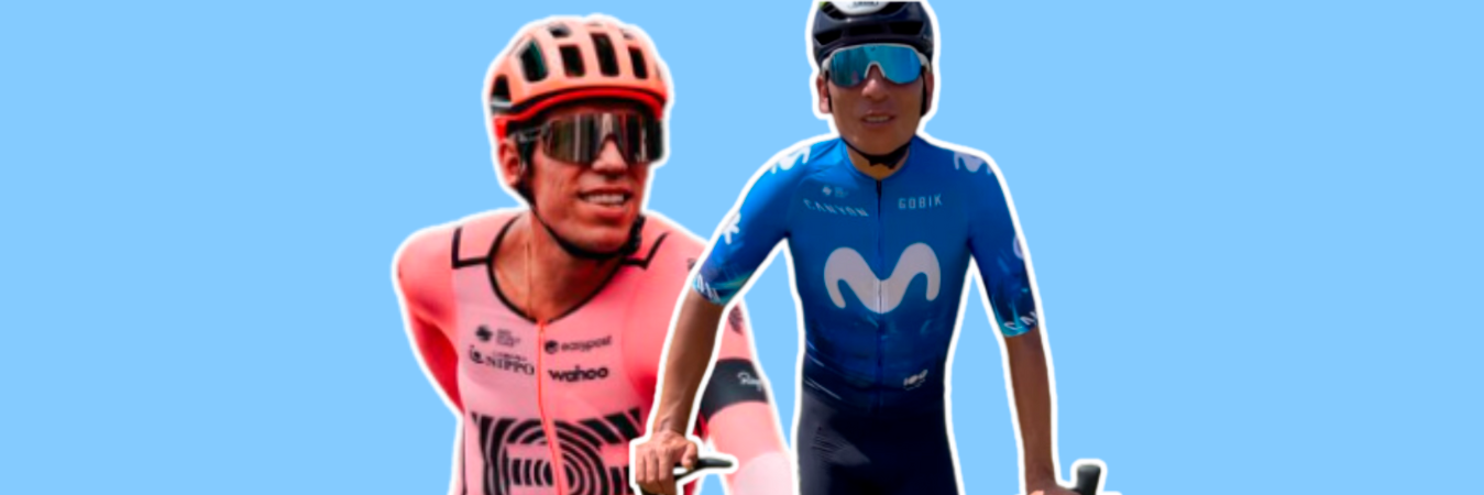 Ciclistas Colombianos Rigoberto Urán y Nairo Quintana. /FOTO: REDES SOCIALES 