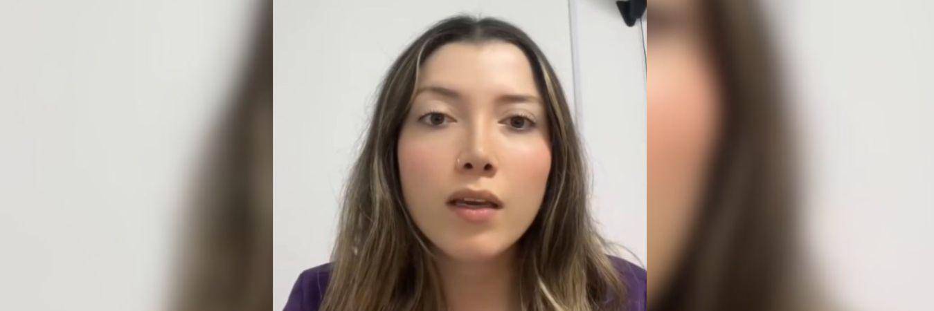 Una médica de Chinchiná, Caldas encendió las alarmas en el sector salud después de denunciar en redes sociales que un paciente la acosó dentro del consultorio donde trabaja. FOTO: CAPTURA DE VIDEO @COLOMBIAOSCURA