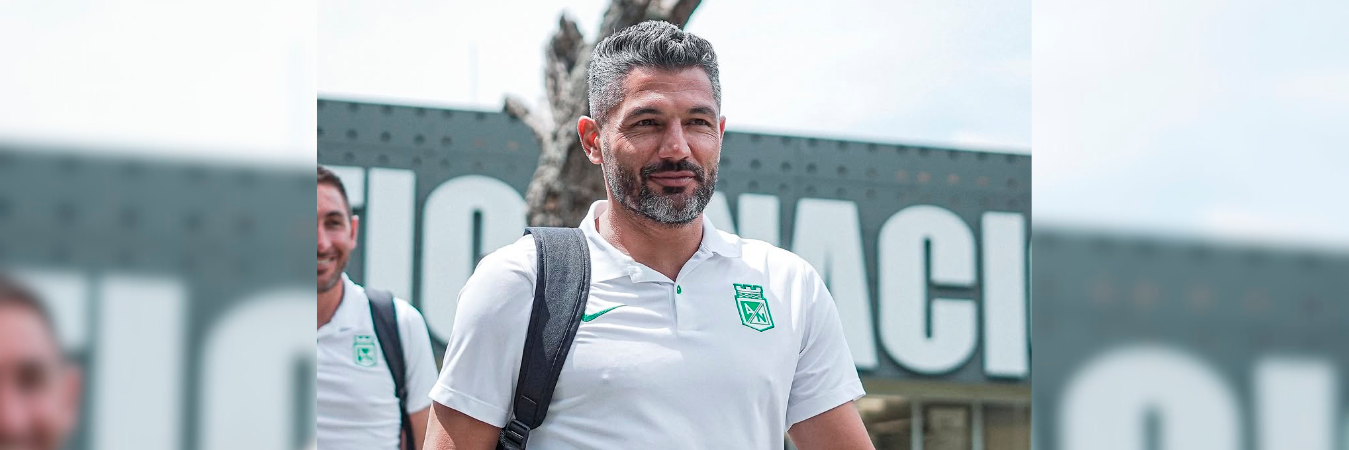 Javier Gandolfi, técnico de Atlético Nacional. /FOTO: INSTAGRAM @nacionaloficial
