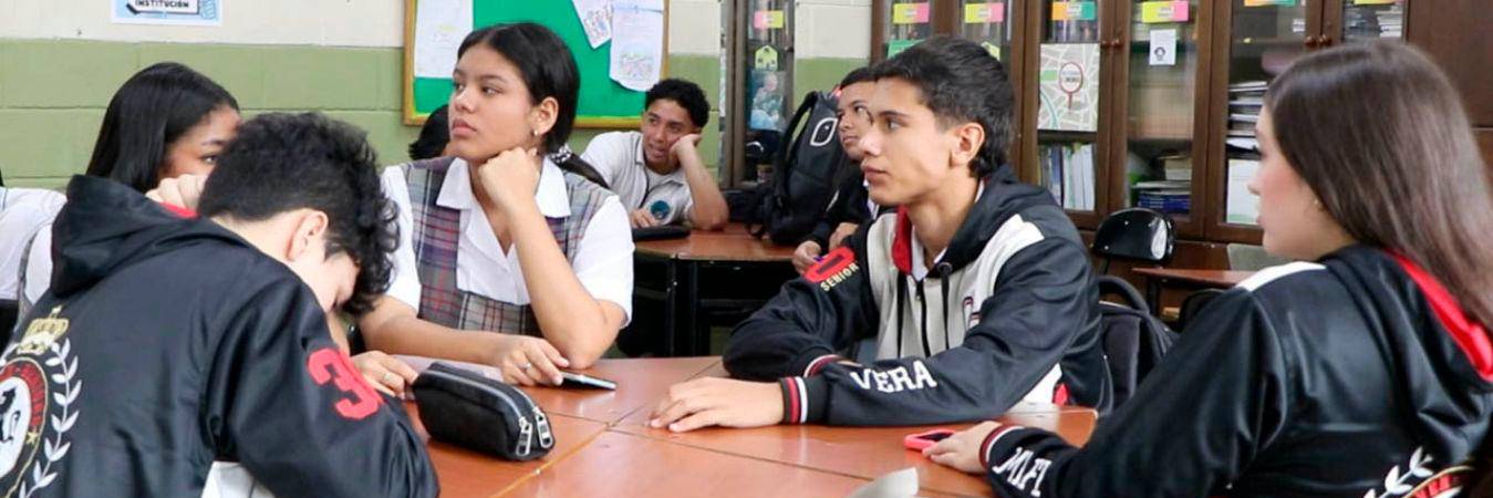 En Camino a la U ya participan cinco instituciones educativas de otras comunas, para un total de 600 beneficiarios./ FOTO: CORTESÍA ALCALDÍA DE MEDELLÍN
