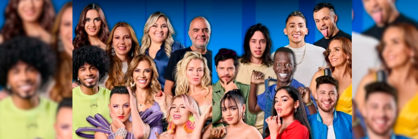 Integrantes de ‘La casa de los famosos’ programa del Canal RCN. /FOTO: RCN TELEVISIÓN 