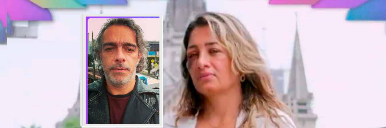 Juliana García, expareja del actor Fernando Arango (detalle), contó su versión de los hechos. / FOTOS: INSTAGRAM Y CAPTURA DE VIDEO.