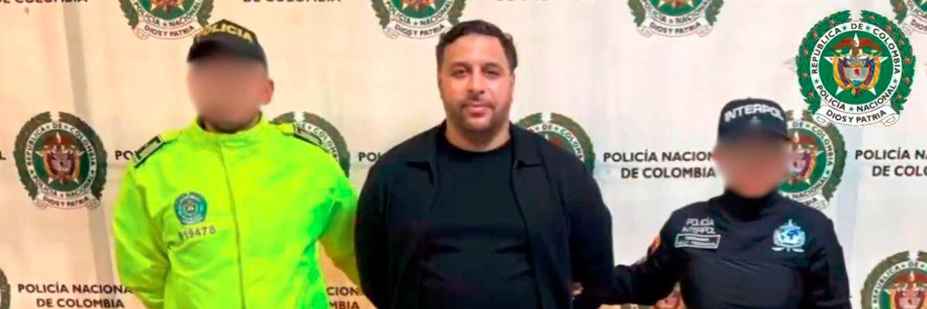 Nabil Abida tras su captura. /FOTO: CORTESÍA 