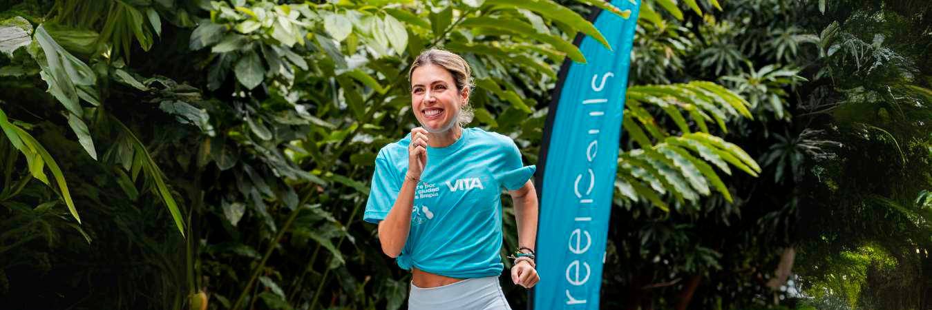 La empresaria y modelo Ana Sofía Henao es una de las validadoras de esta iniciativa. / FOTO: CORTESÍA VITA.