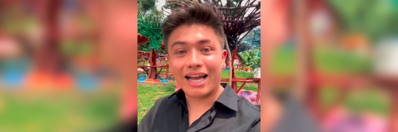 Jim Velásquez, esposo de la actriz Alina Lozano. /FOTO: CAPTURA DE PANTALLA