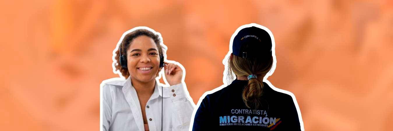 Cualquier persona, sea colombiana o migrante, puede acceder a los servicios de Migración Colombia. / FOTO: MIGRACIÓN COLOMBIA